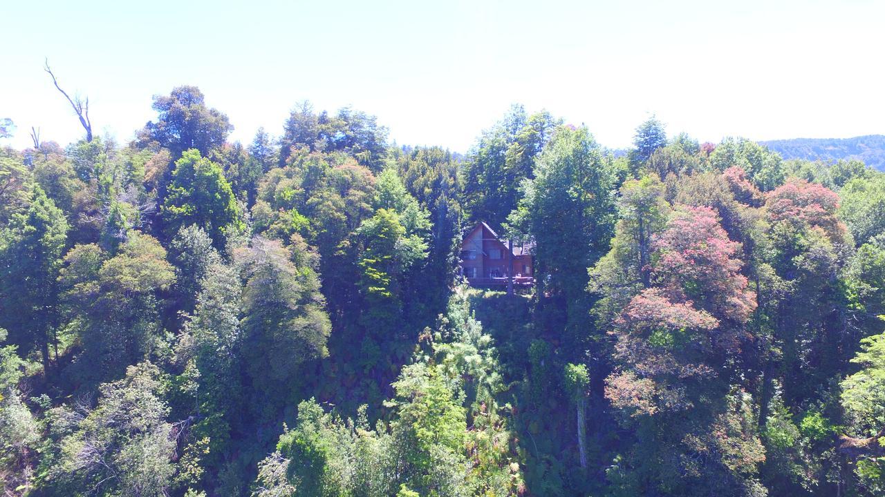 Cabana Rustica Patagonia Chilena Coñaripe Exteriér fotografie